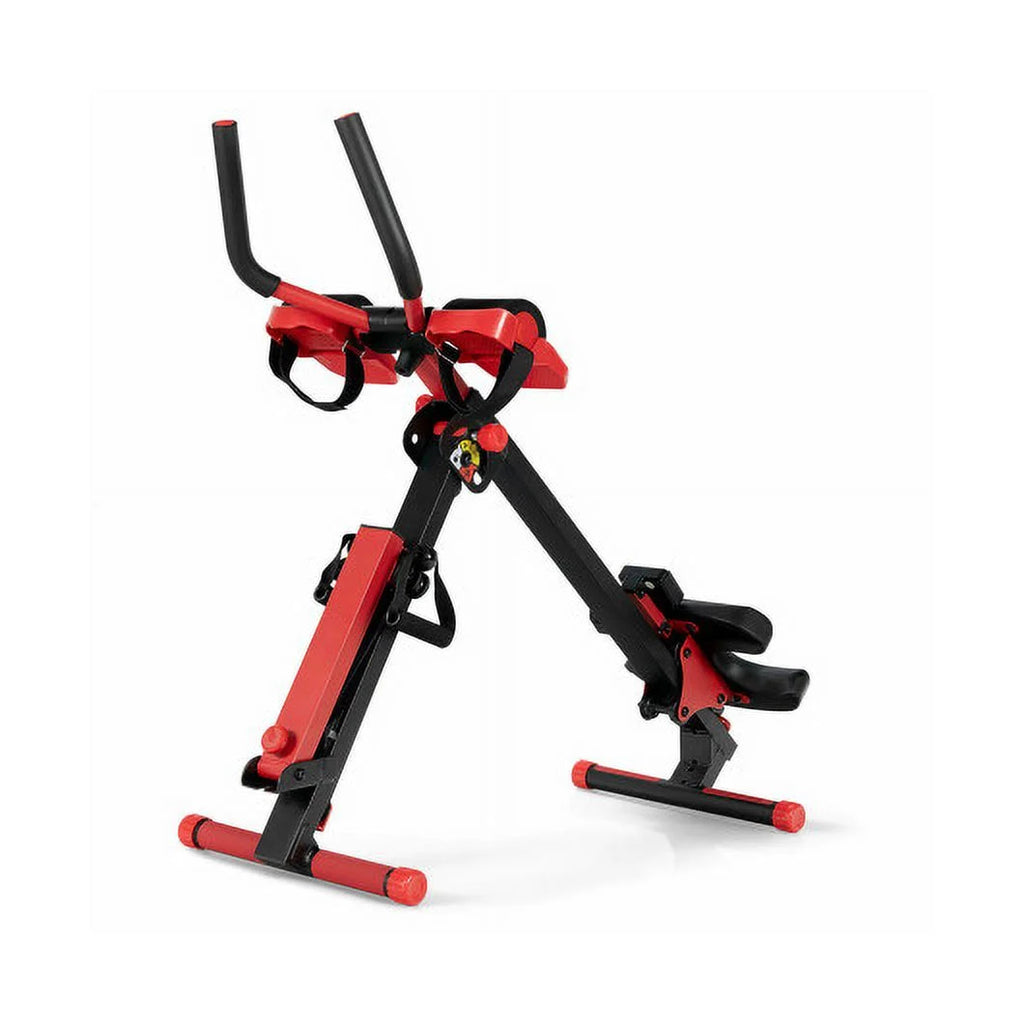 4-in-1 Folding Rowing Machine with Control Panel M7525