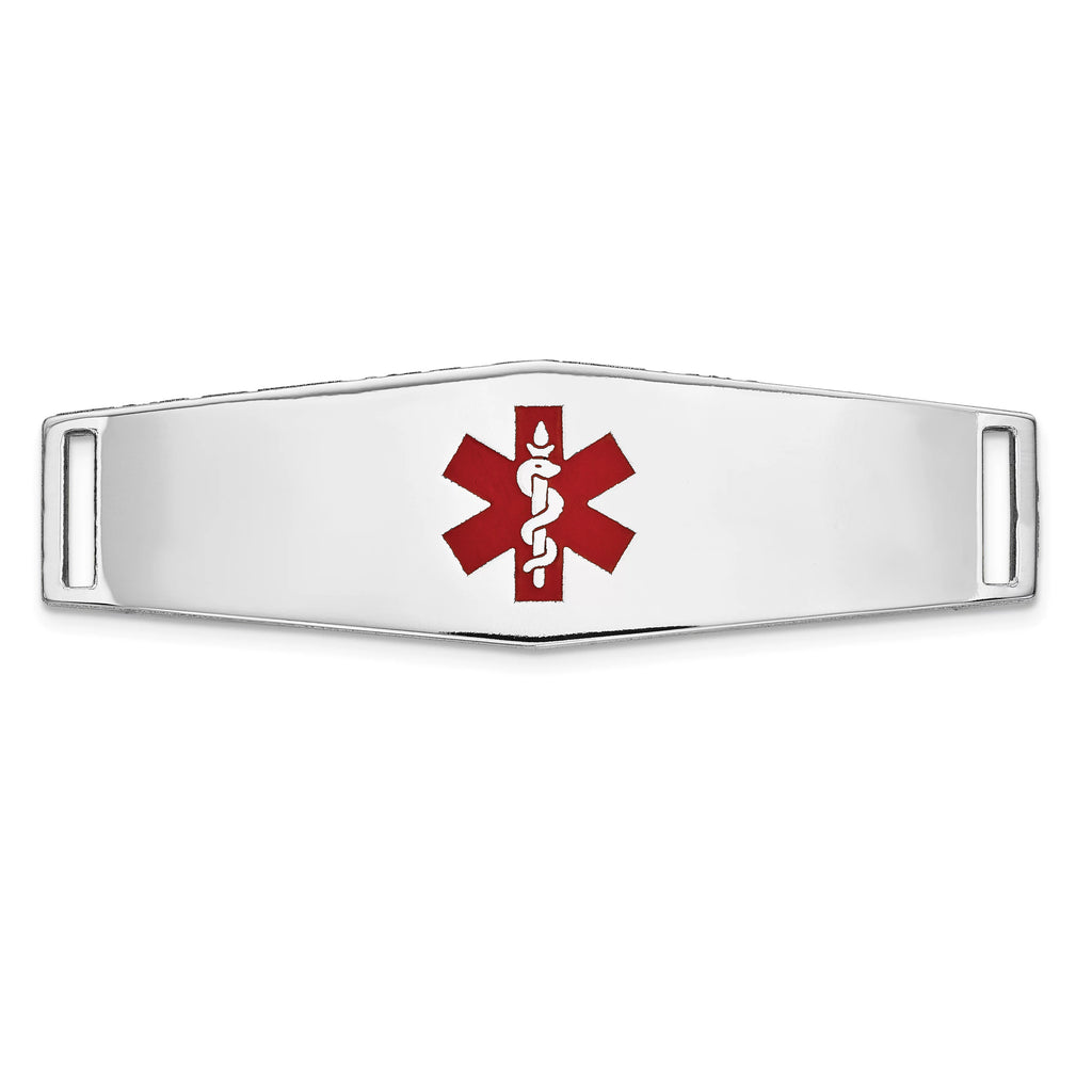 14K Medical ID Plate H382946