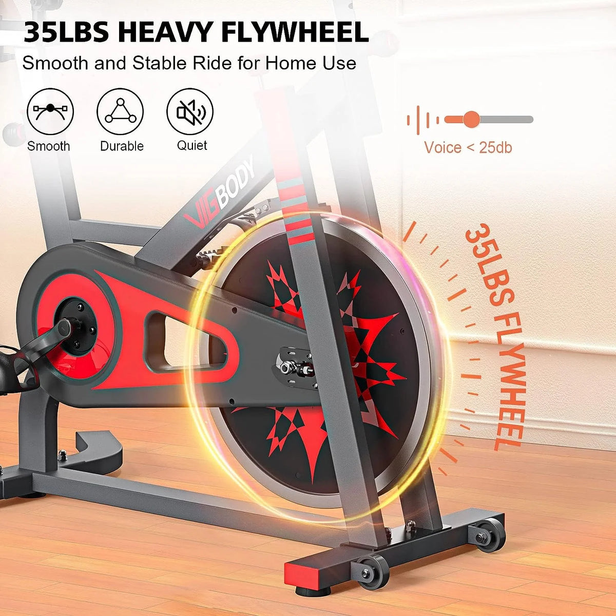 Exercise Bike Stationary Indoor Cycling Bicycle A393