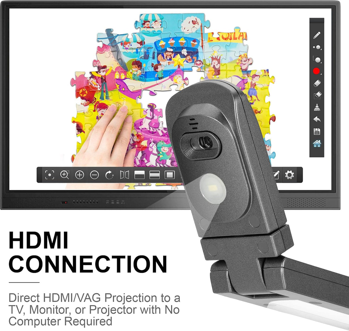 8MP Three Mode Document Camera N193