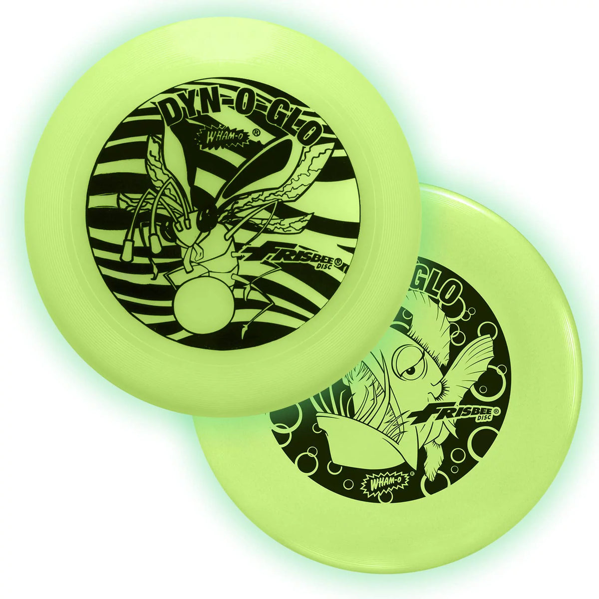 2 Pack 130g Glow in the Dark Flying Disc H290874
