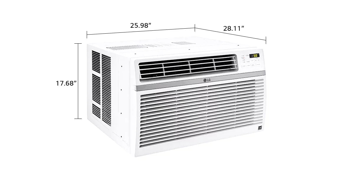 15,000 BTU Window-Mounted Air Conditioner with Remote Control V532034