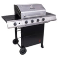 Stainless Steel 4 Burner Propane Gas Grill E10147