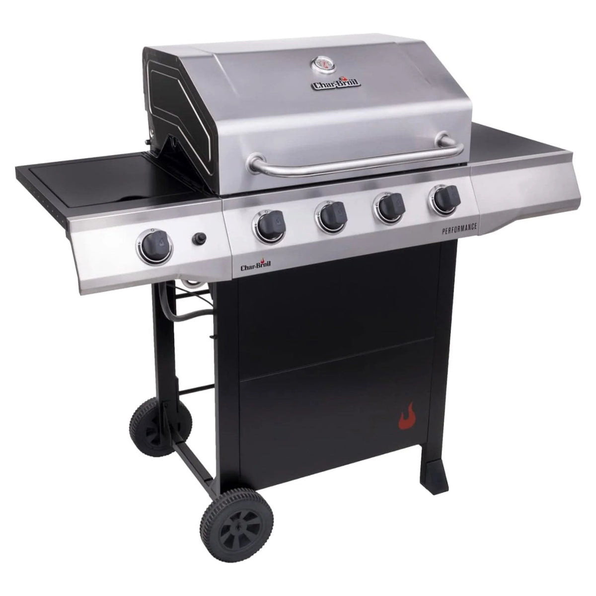 Stainless Steel 4 Burner Propane Gas Grill E10147