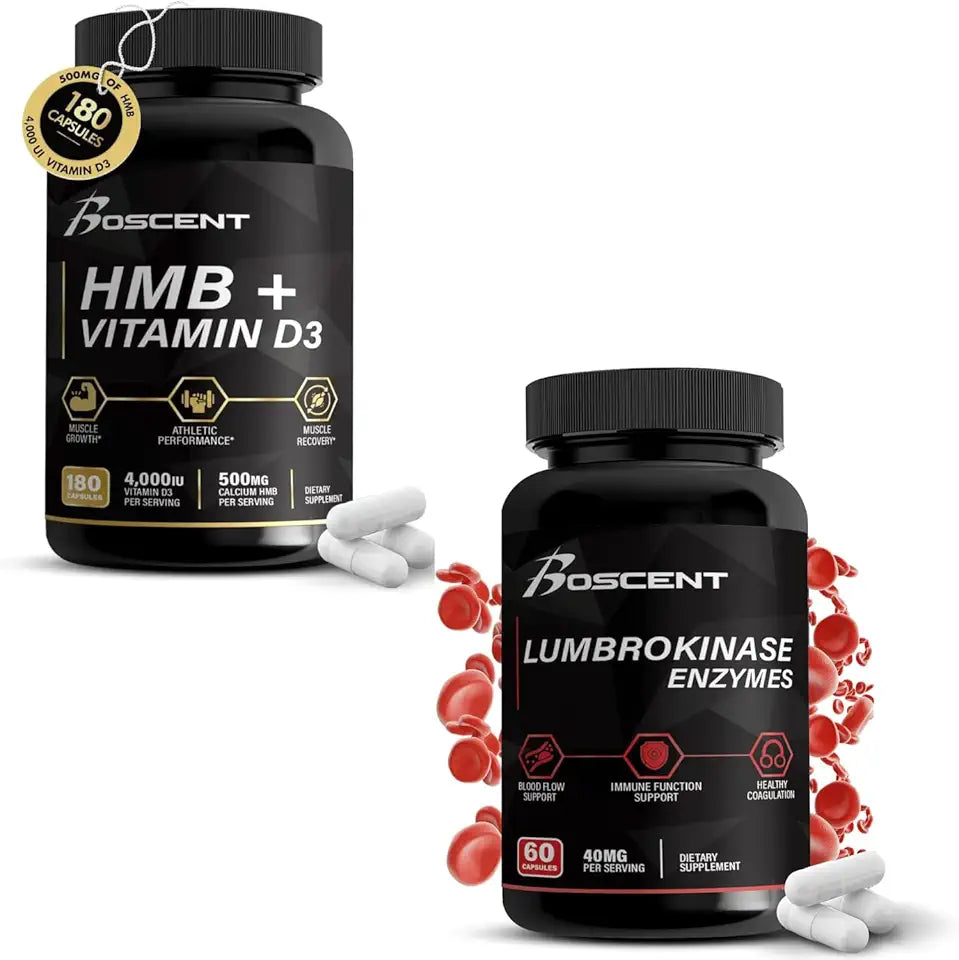 Lumbrokinase Muscle & Digestive Enzyme Combo O50135