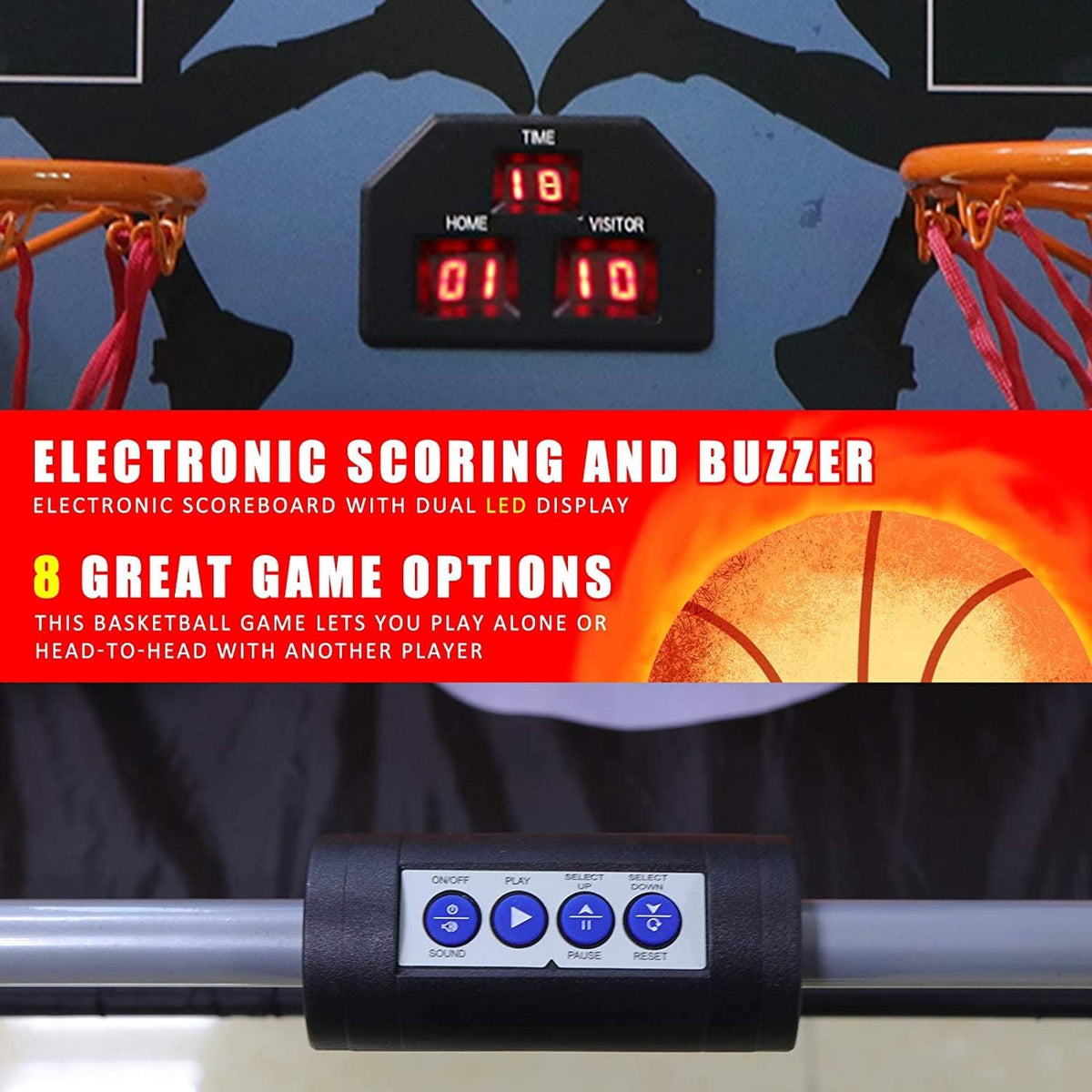 Foldable Indoor Basketball Arcade Game P325936
