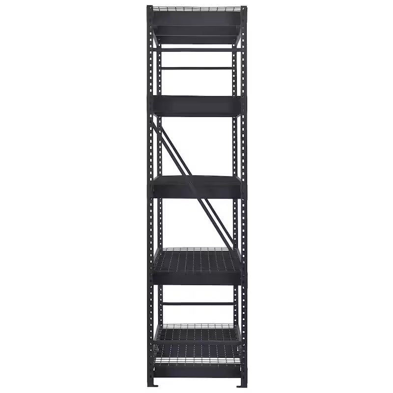 5-Tier Steel Garage Storage Shelving Unit in Black Z2454