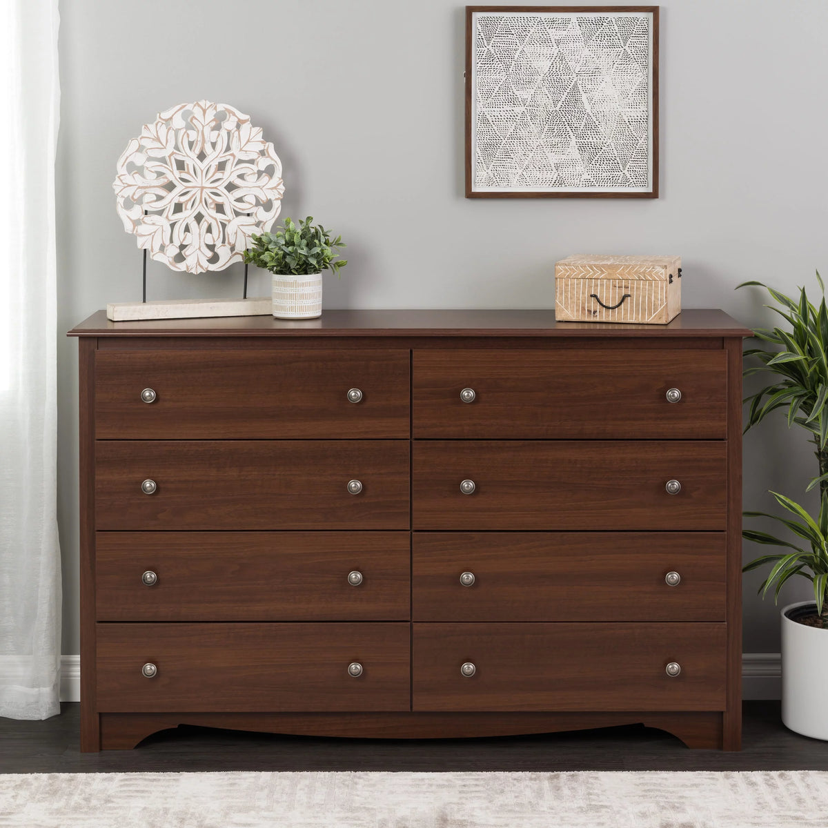 8 Drawer Cherry Dresser V498253