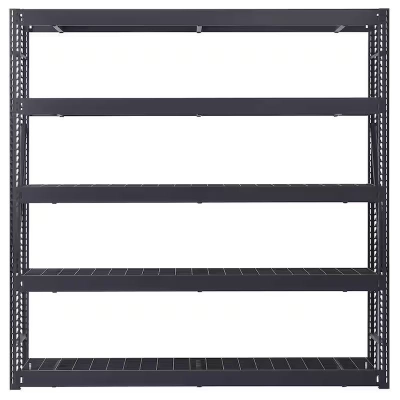 5-Tier Steel Garage Storage Shelving Unit in Black Z2454