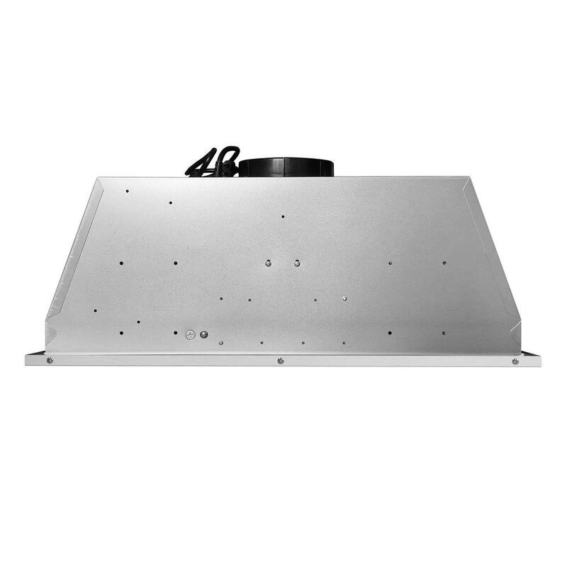 30 in. 380 CFM Ducted Insert Range Hood in Stainless Steel R9273