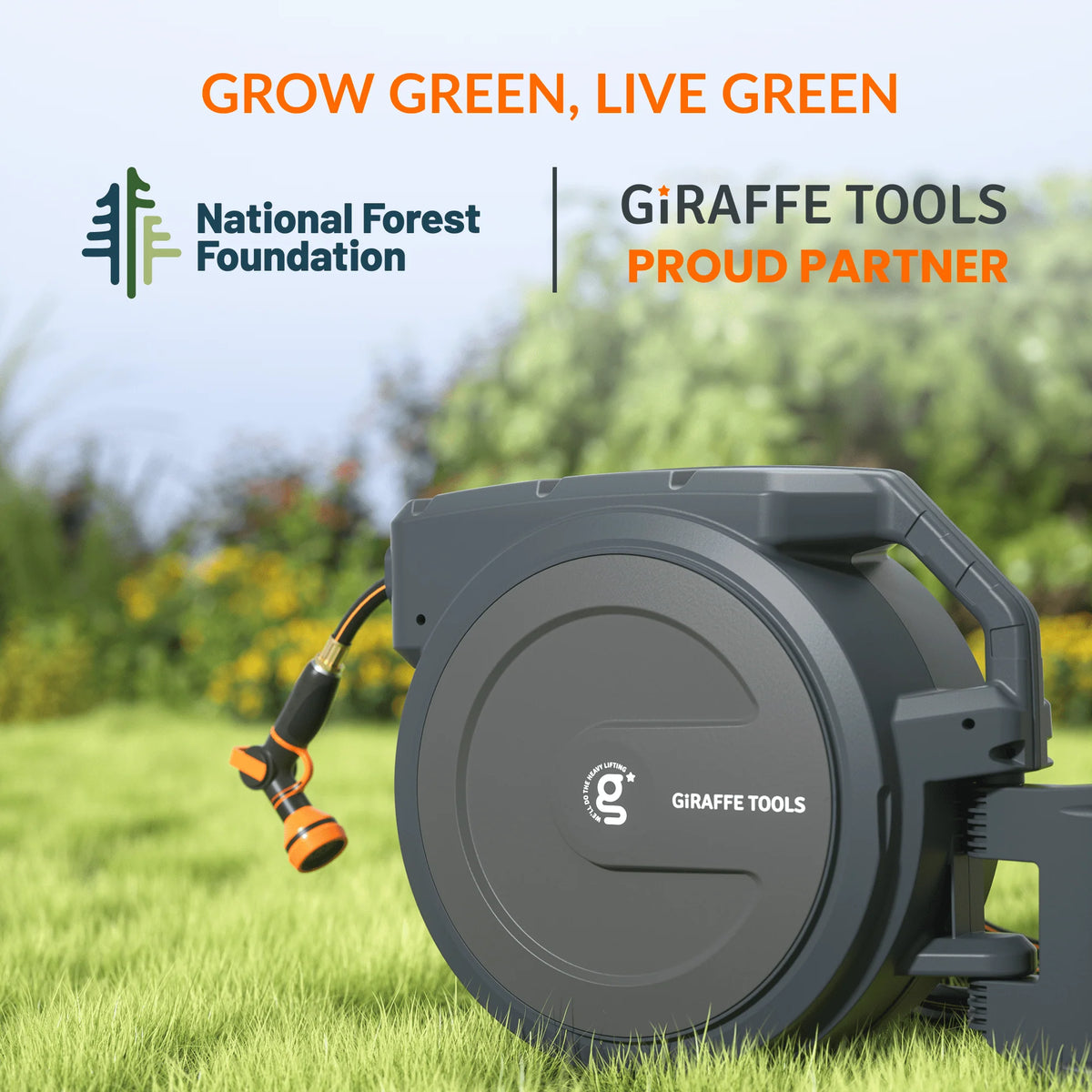 Retractable Garden Hose Reel L234599