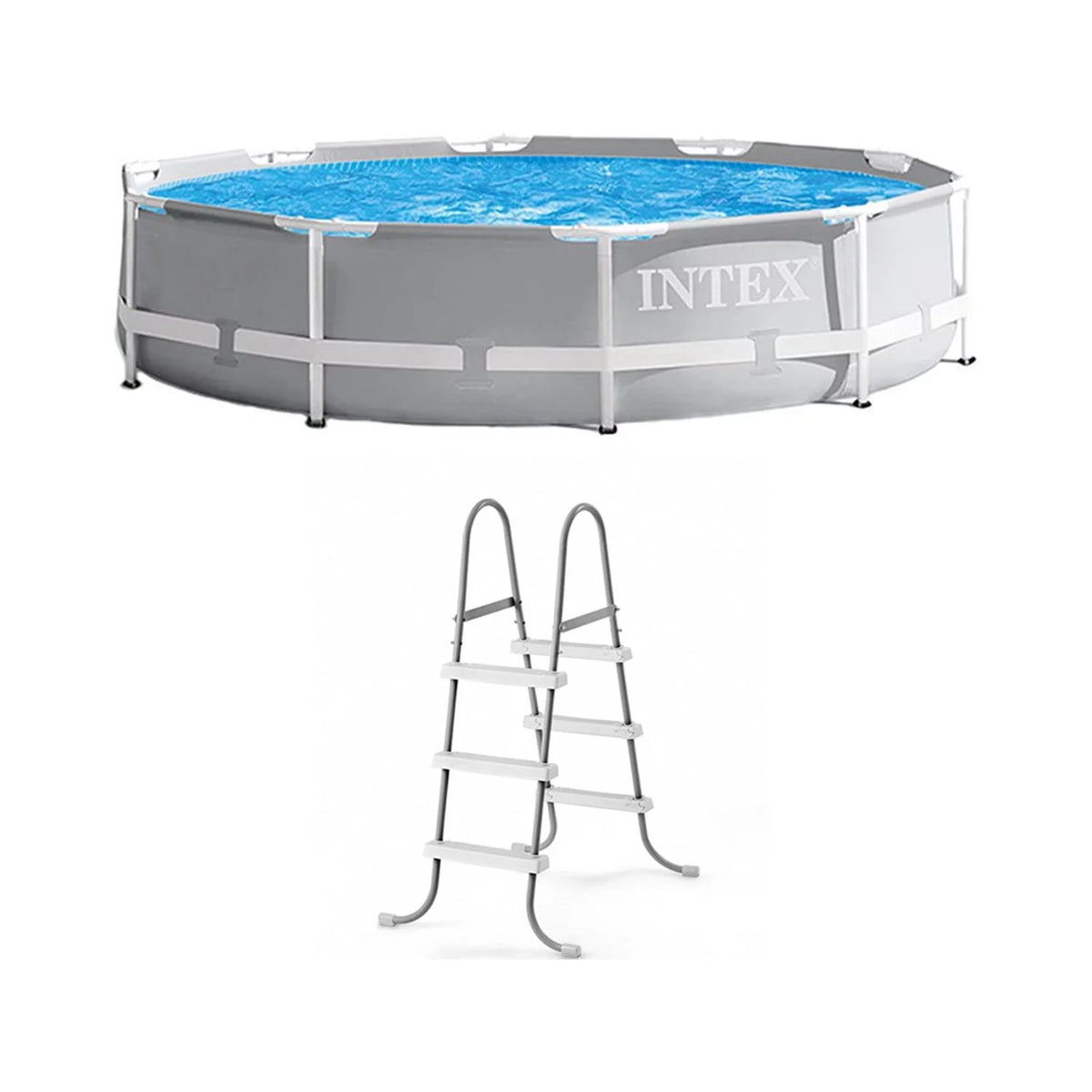 10' x 30 Above Ground Swimming Pool with Filter Pump & Ladder M1206