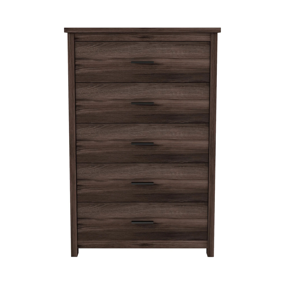 Light Gray 5 Drawer Wooden Dresser B3877