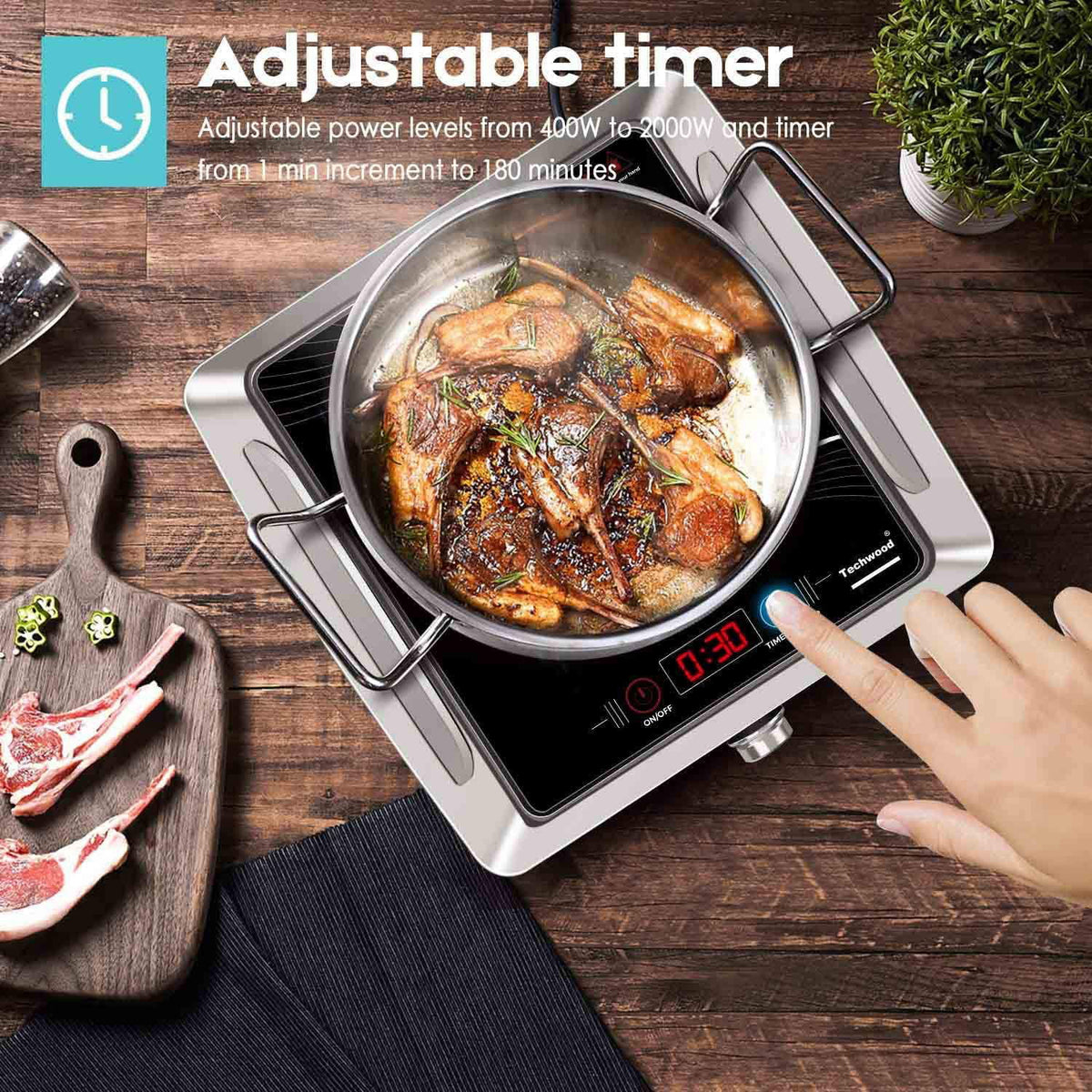1500W Portable Infrared Ceramic Hot Plate U38426