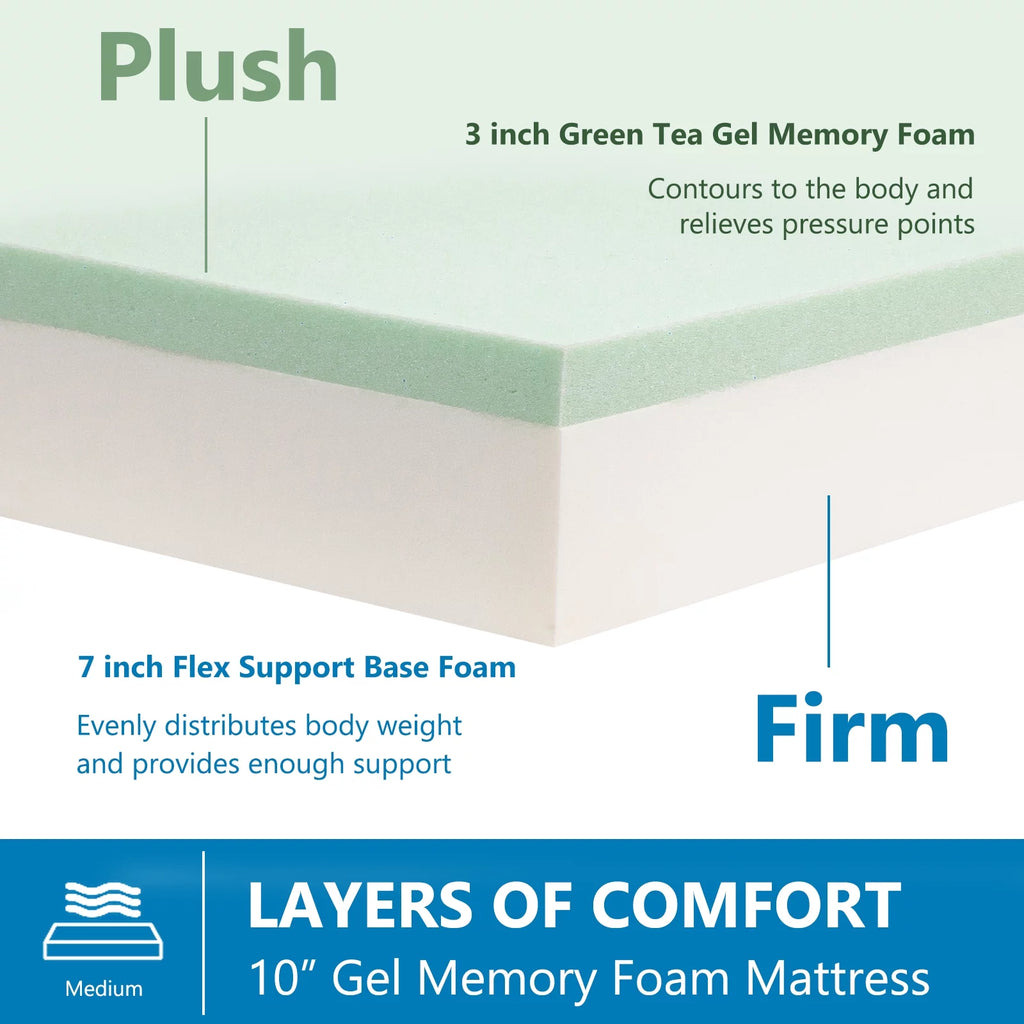 10" Memory Foam Mattress G15099