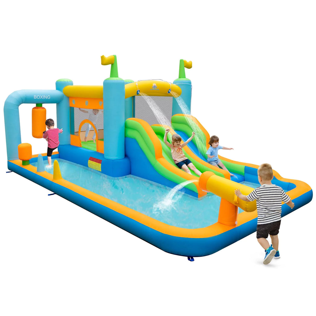 Inflatable Water Slide Bounce House Splash Pool Y402