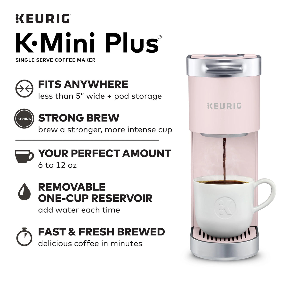 Single Serve K-Cup Pod Coffee Maker J779
