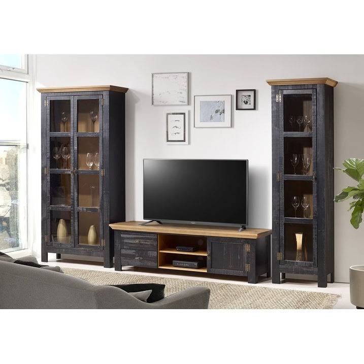 Narrow Glass Door Cabinet B71933