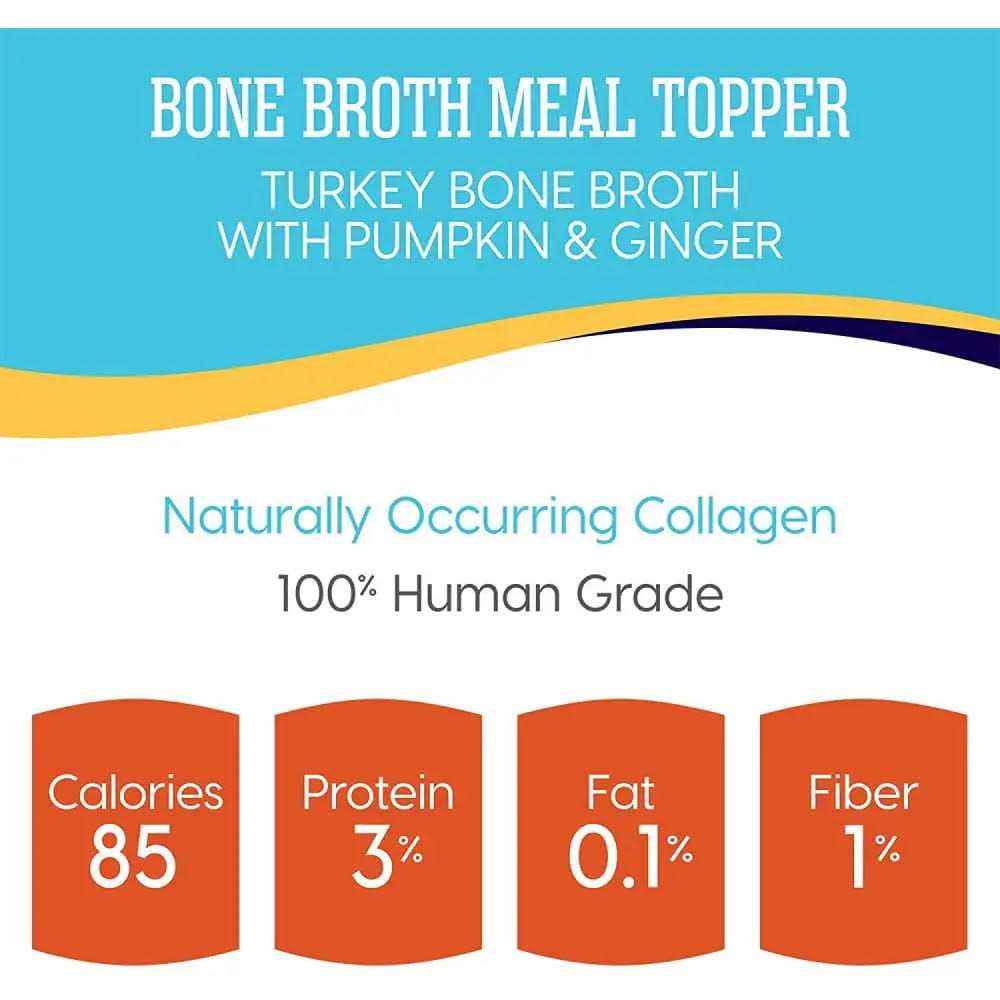 Solid Gold Turkey Bone Broth with Pumpkin & Ginger Dog Food Topper P1658