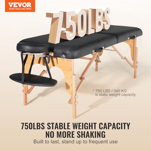 30" Wide Heavy Duty Folding Massage Table V1930