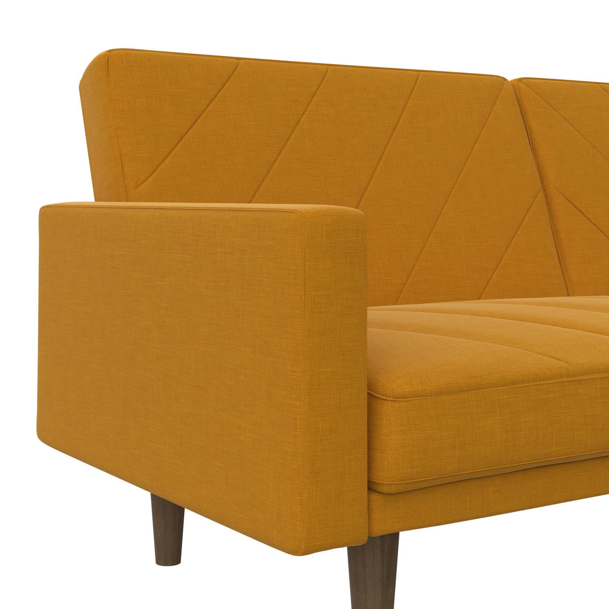 Mustard Yellow Linen Futon K5800