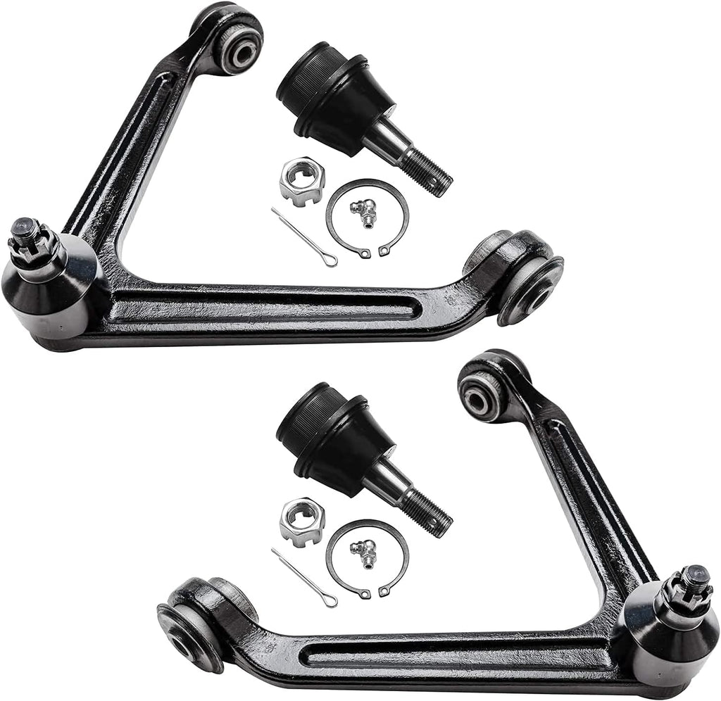 Front Upper Control Arms Ball Joints Sway Bars Tie Rods 10pc Set A7320