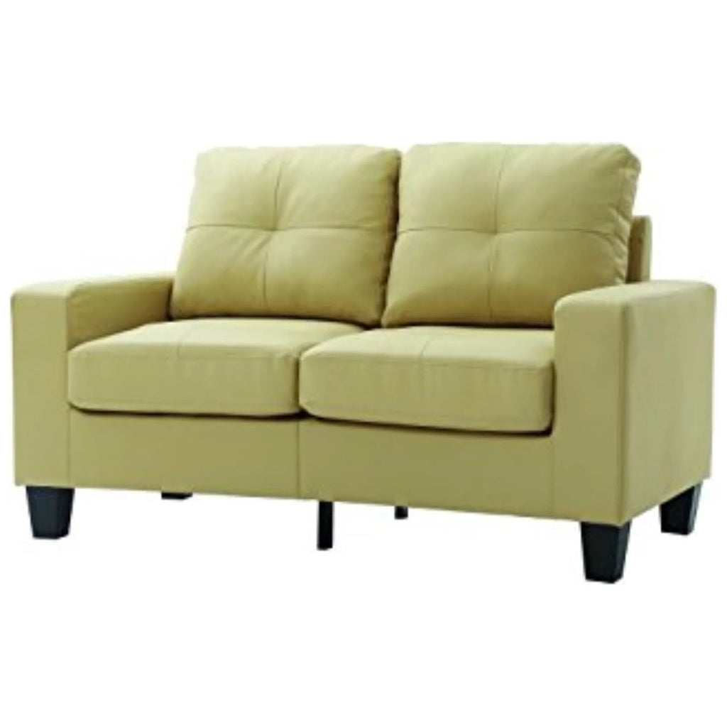 Beige Modular Loveseat R31164