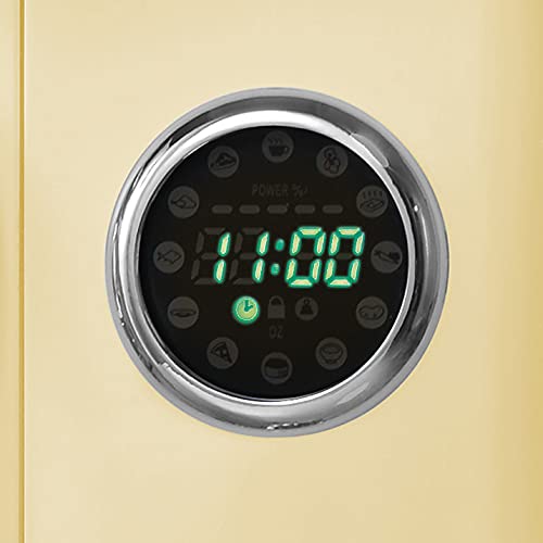 0.9 cu.ft 800-Watt Yellow Countertop Microwave Oven X484577