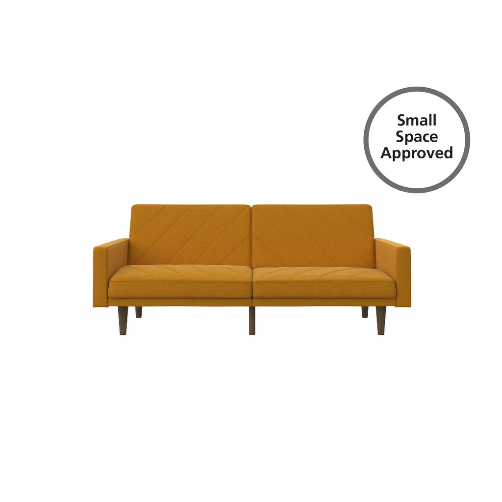 Mustard Yellow Linen Futon K5800