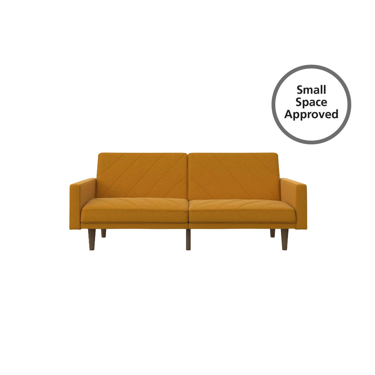 Mustard Yellow Linen Futon K5800