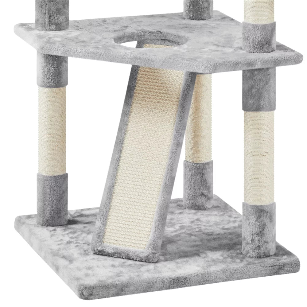 79'' Multilevel Cat Tree with Condos & Scratching Posts S3595