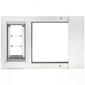 White Medium Cat Door O22062