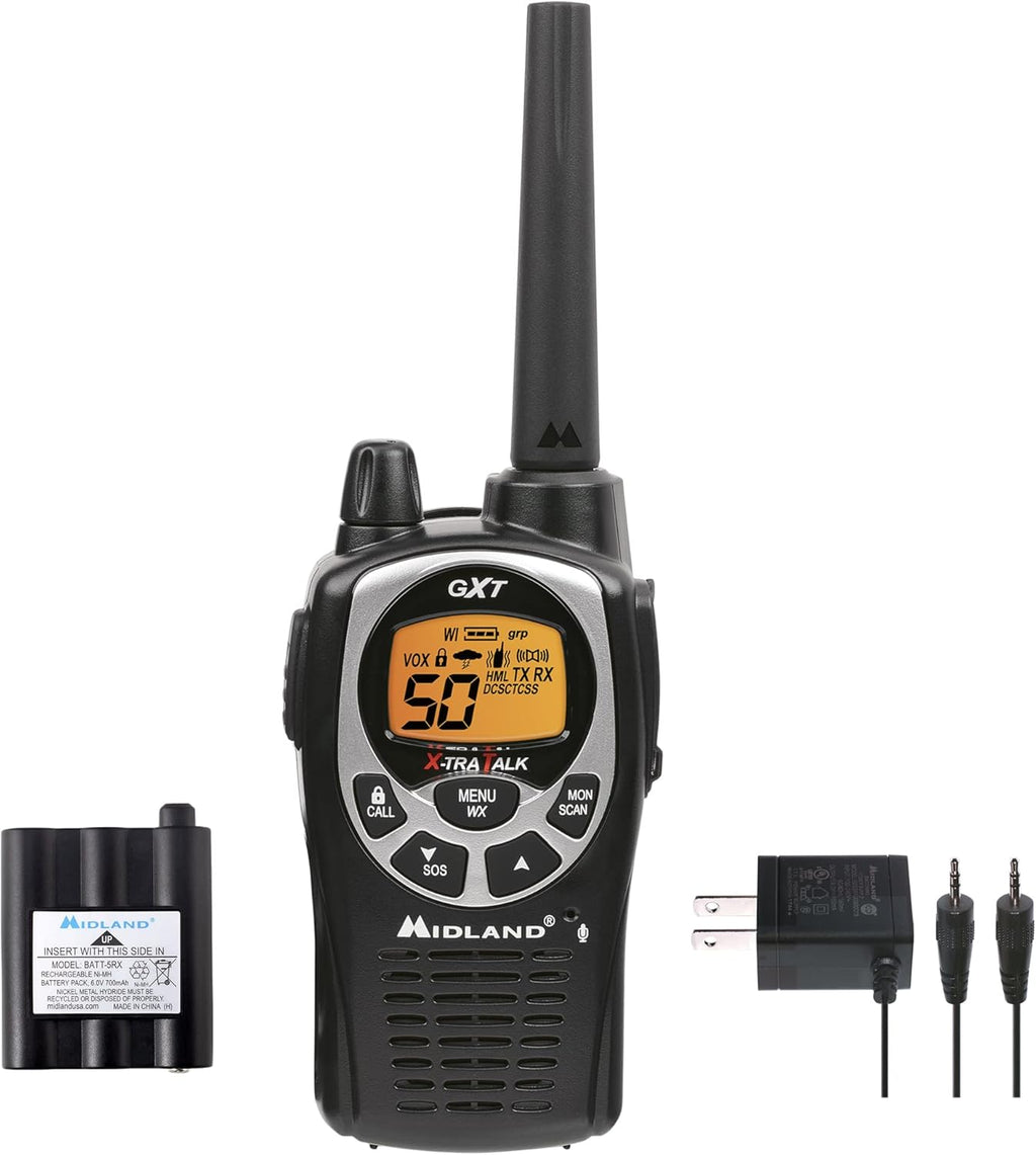 50 Channel Waterproof GMRS Two-Way Radio 3-Pack I9134