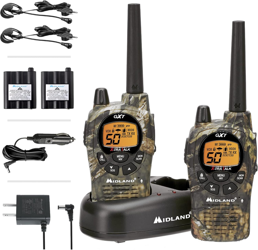 50 Channel Waterproof GMRS Two-Way Radio 3-Pack I9134