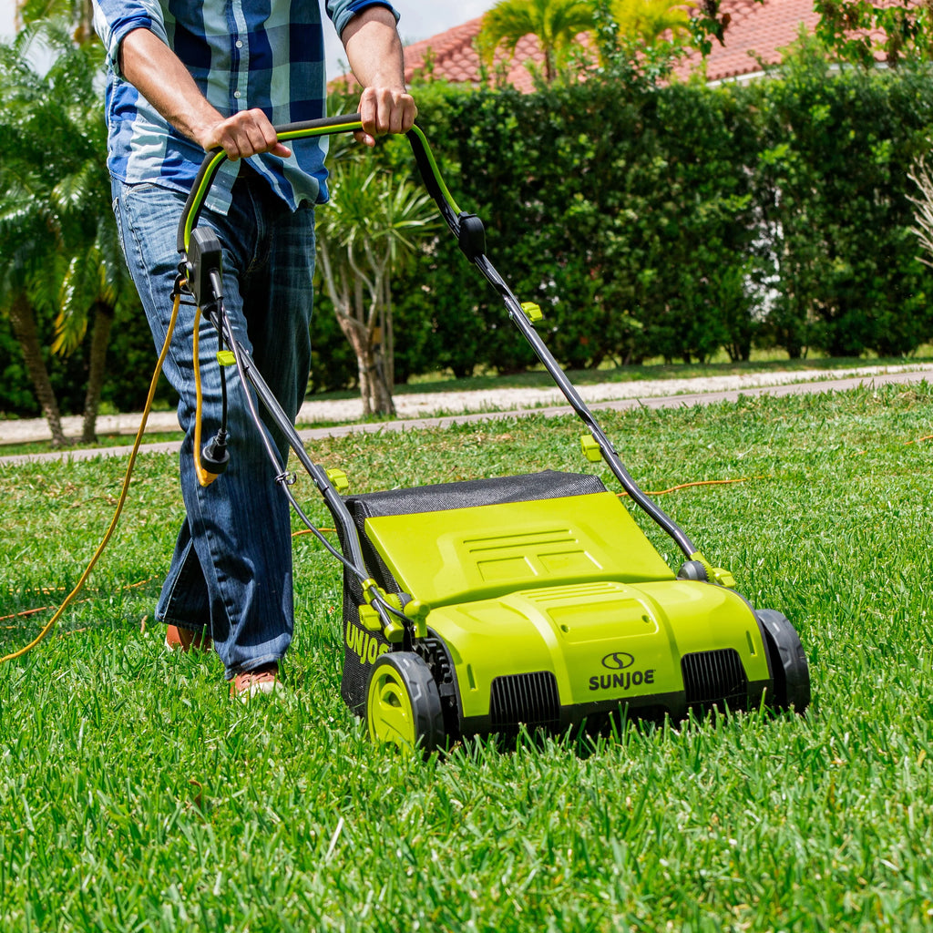 Electric 15 Lawn Dethatcher + Scarifier J617