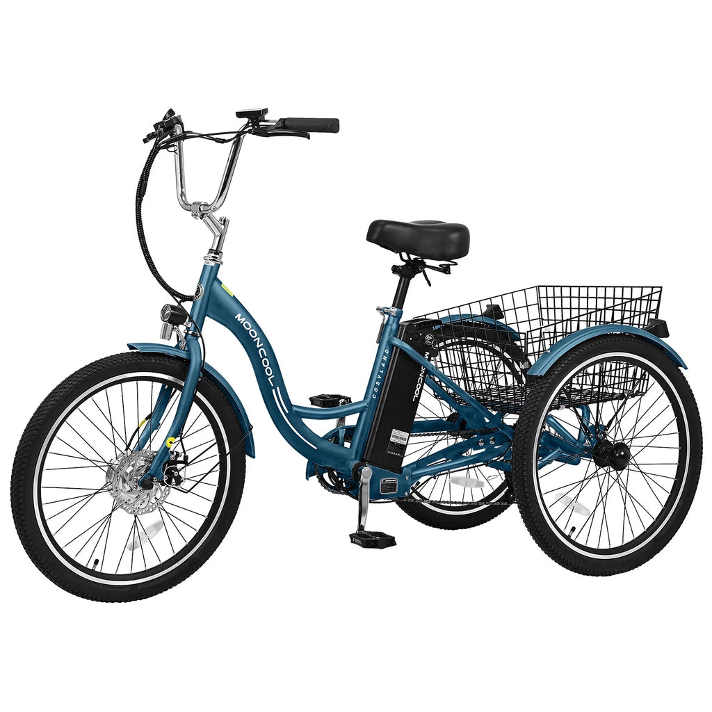 24 Inch 3 Wheel Electric Tricycle with 36V Removable Lithium Battery S77967