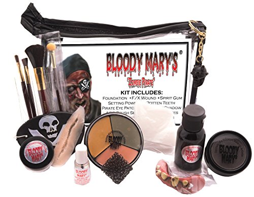 Zombie Pirate Makeup Kit H349607