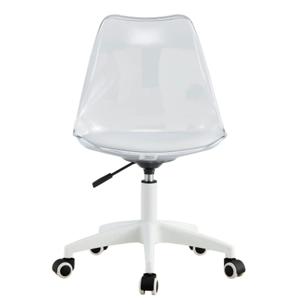 Adjustable 360 °Swivel Armless Computer Chair with Wheels E3953