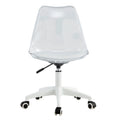 Adjustable 360 °Swivel Armless Computer Chair with Wheels E3953