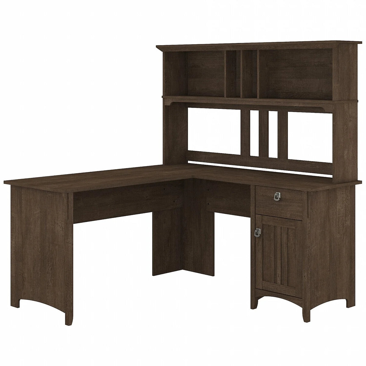 L Shaped Desk With Hutch U12470