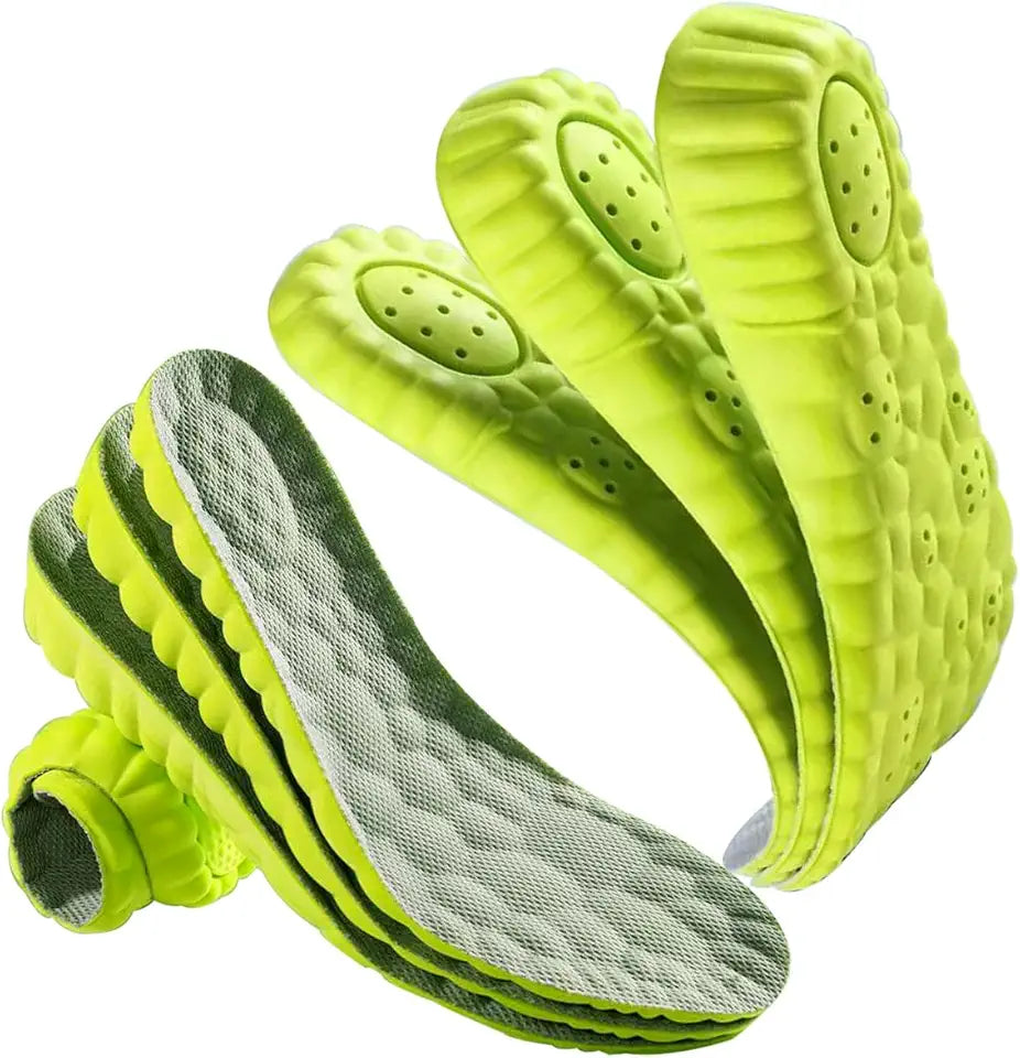 6Pcs Unisex Foam Heightening Insoles, Breathable Sweat-Proof, Men5-6/Women6-7 R45914