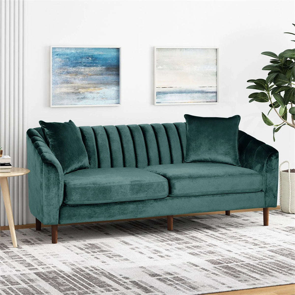 Velvet 3 Seater Sofa G51534