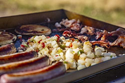 Black 2-Burner Tabletop Griddle I56118