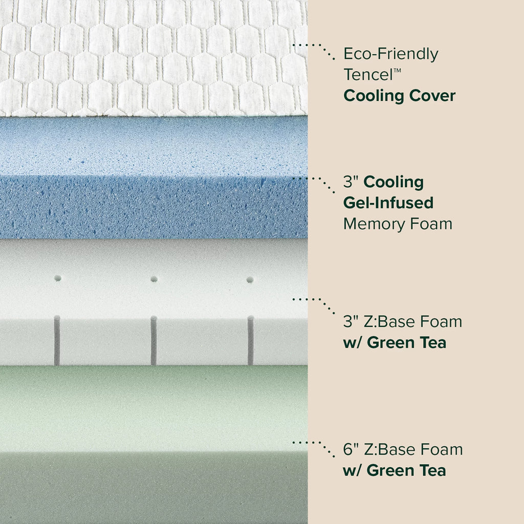 12 Memory Foam Mattress, Full C1242