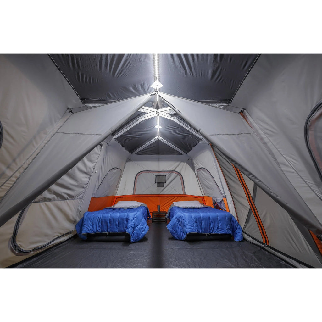12 Person Instant Cabin Tent with LED Lights Z837