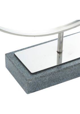 Stainless Steel Marble Decor I62605