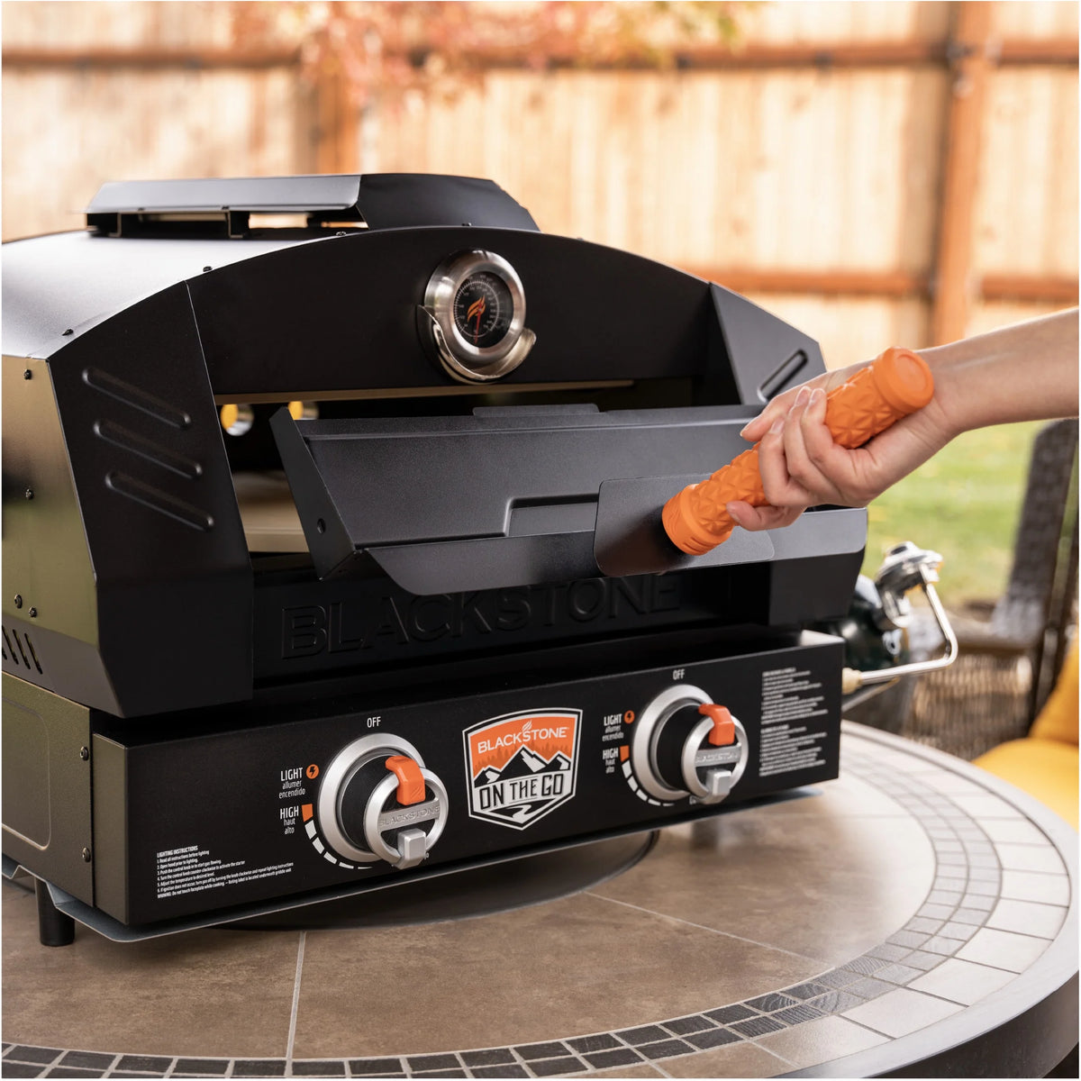 Pizza Oven Conversion Kit with 15 Cordierite Stone O2183