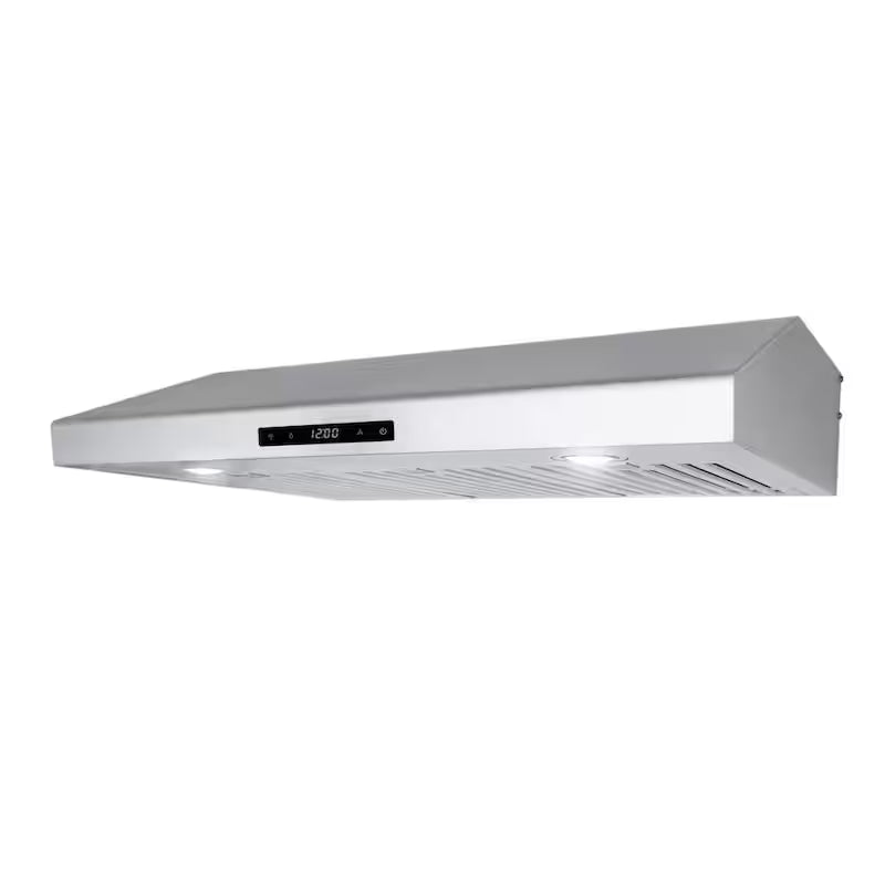 30 in. 500 CFM Ducted Under Cabinet Range Hood in Stainless Steel F15408