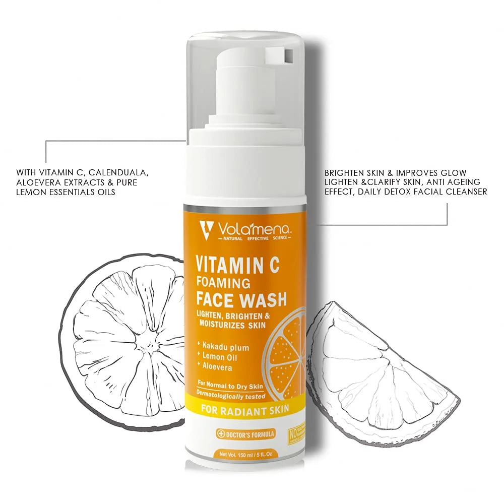 Vitamin C Foaming Face Wash O7599