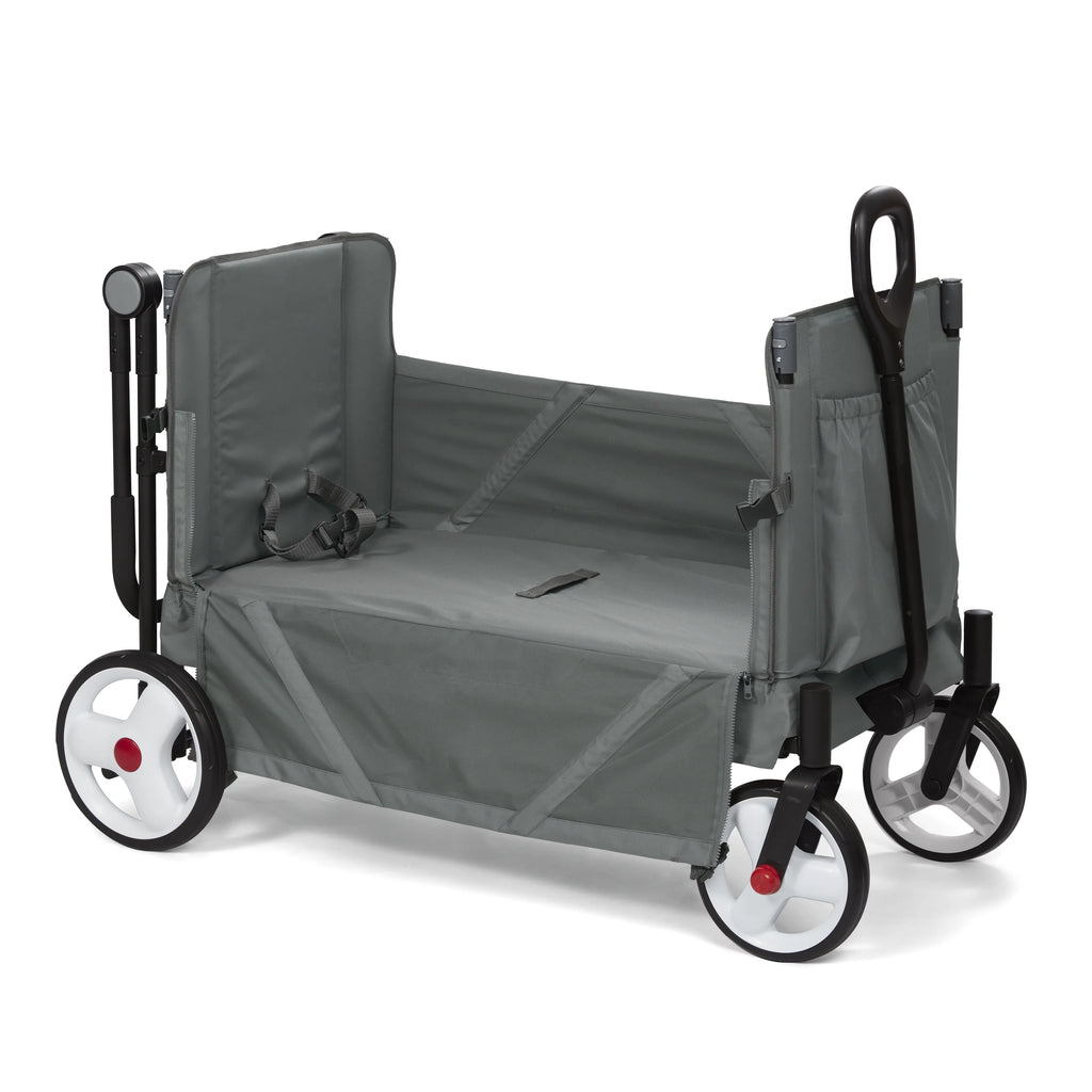 Gray Push and Pull Folding Fabric Wagon S949879